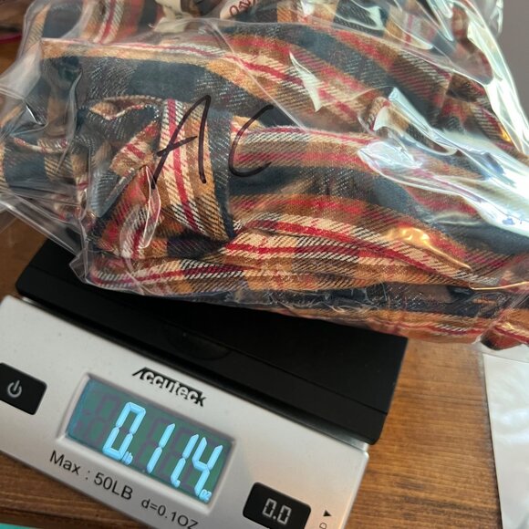 J.Crew Mens Slim Fit Double Brushed Flannel Plaid Shirt Long Sleeve size Medium - Picture 7 of 7